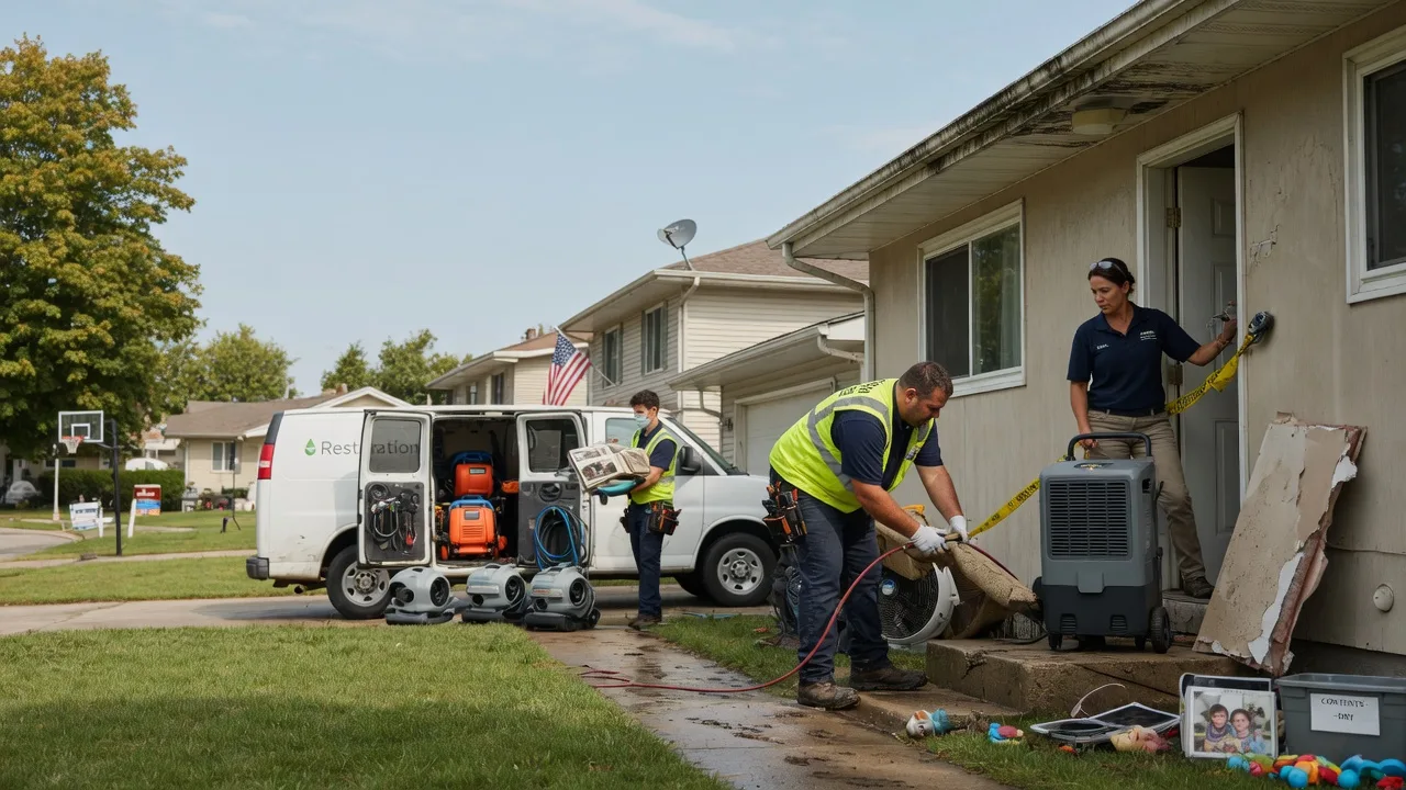 Water Damage Restoration in Easton, MD near me